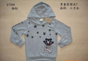 童装批发新潮流 日韩风格男童带帽童服外贸精选